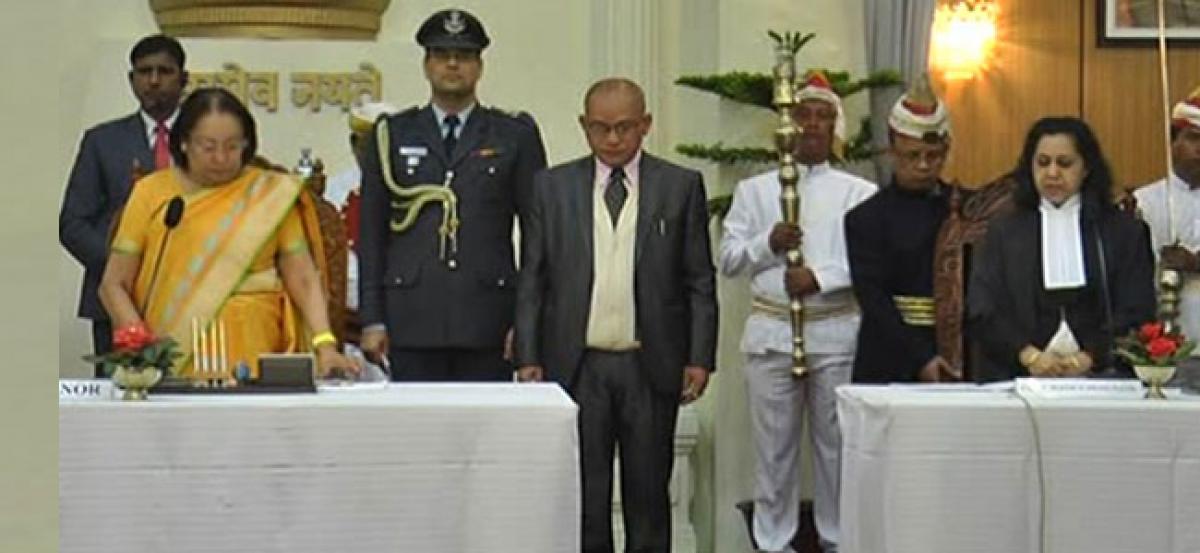 Abhilasha Kumari sworn-in as Manipur HC Chief Justice