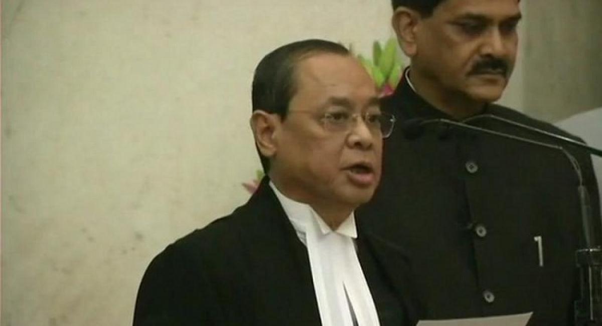 Justice Ranjan Gogoi sworn in as Chief Justice of India