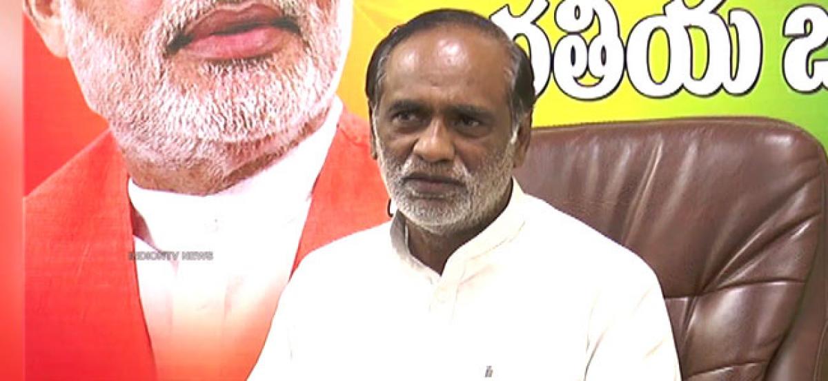 Yuva Telangana party join hands with BJP ahead of assembly elections