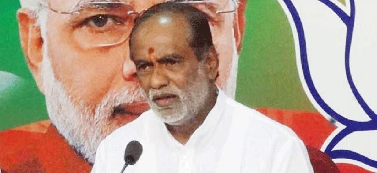 Telangana BJP demands NCR for Hyderabad