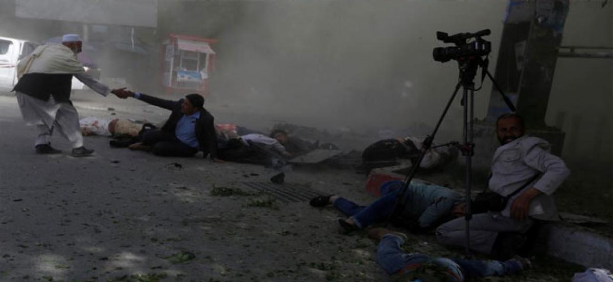 21 killed in twin suicide blasts in Kabul, journalists among dead