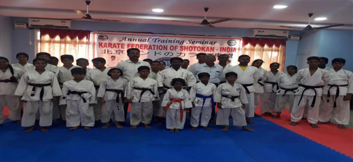 Karate seminar concludes on a big note