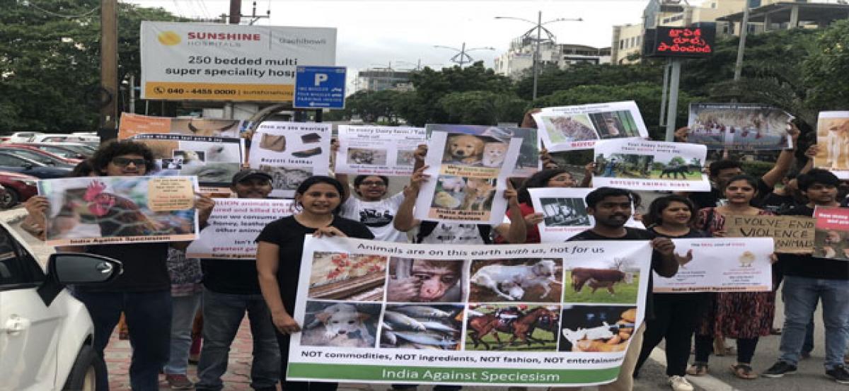 World Day for the End of Speciesism: Hyderabad marks End of Speciesism