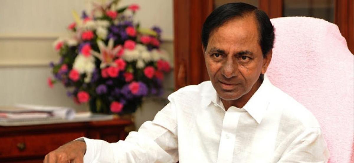 KCR pays rich homage to police martyrs