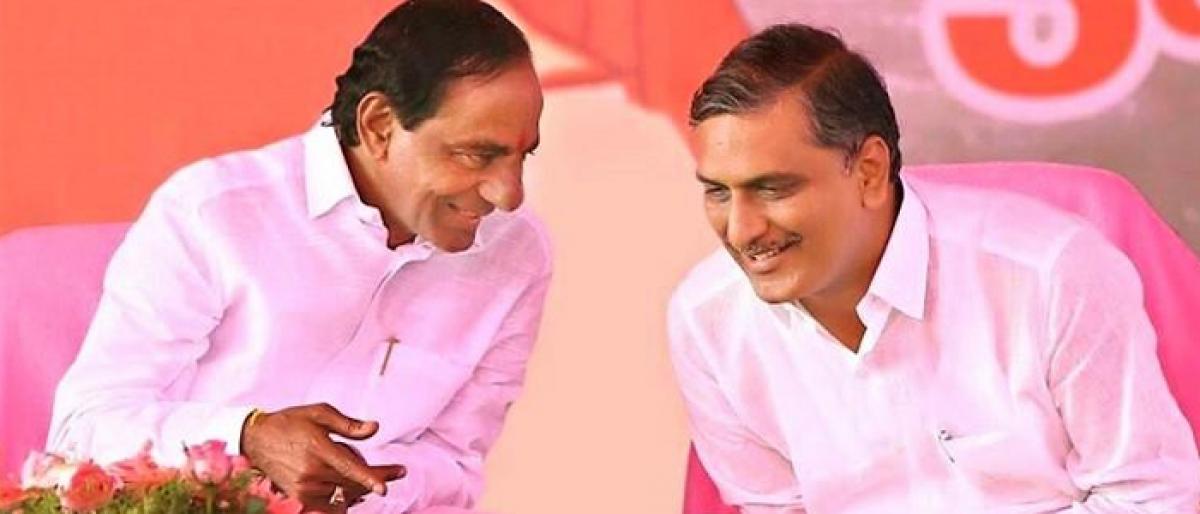 KCR, Harish to file nomination papers