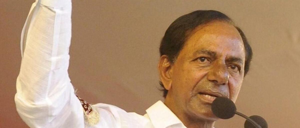 Poll-wary KCR showcases State strides