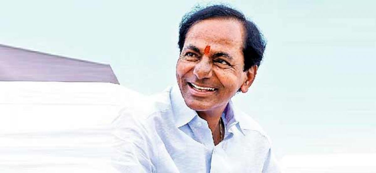 Going to battle field with your blessings -KCR