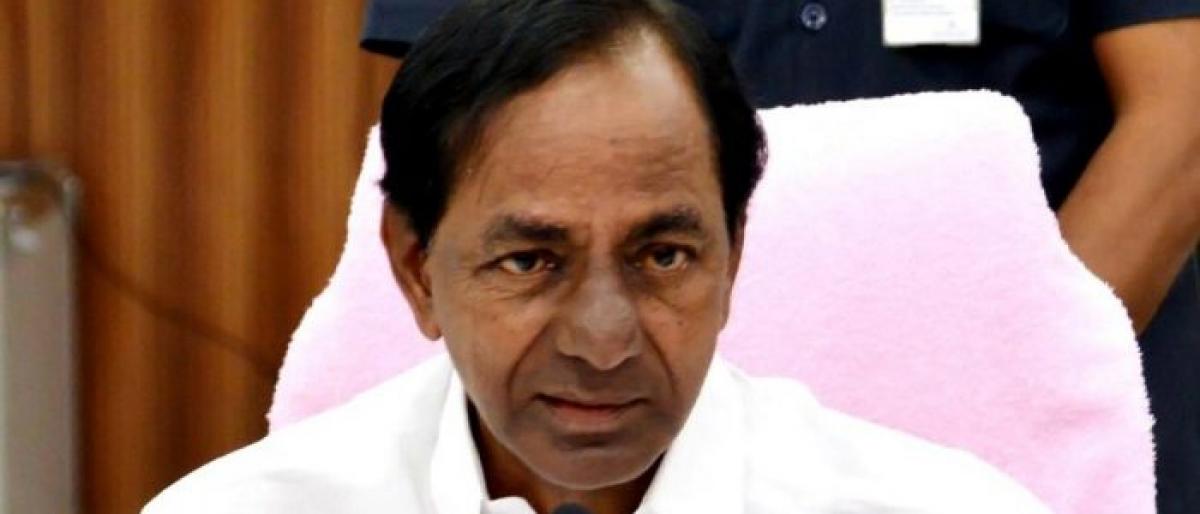 KCR On fast-track: Clears 1000 files in two days