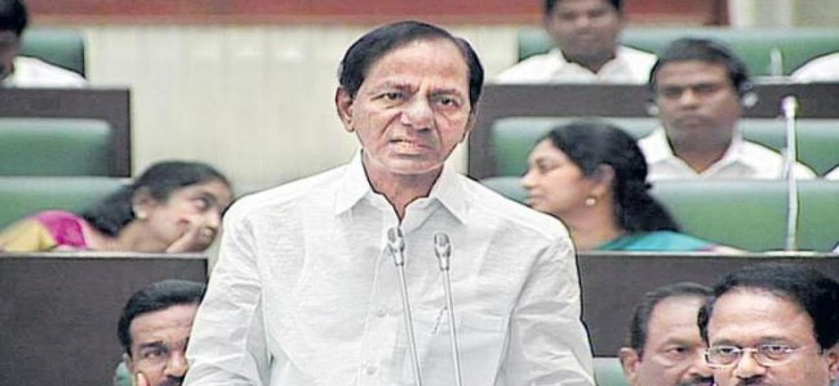 India holds a debt of Rs 82 lakh crore: KCR