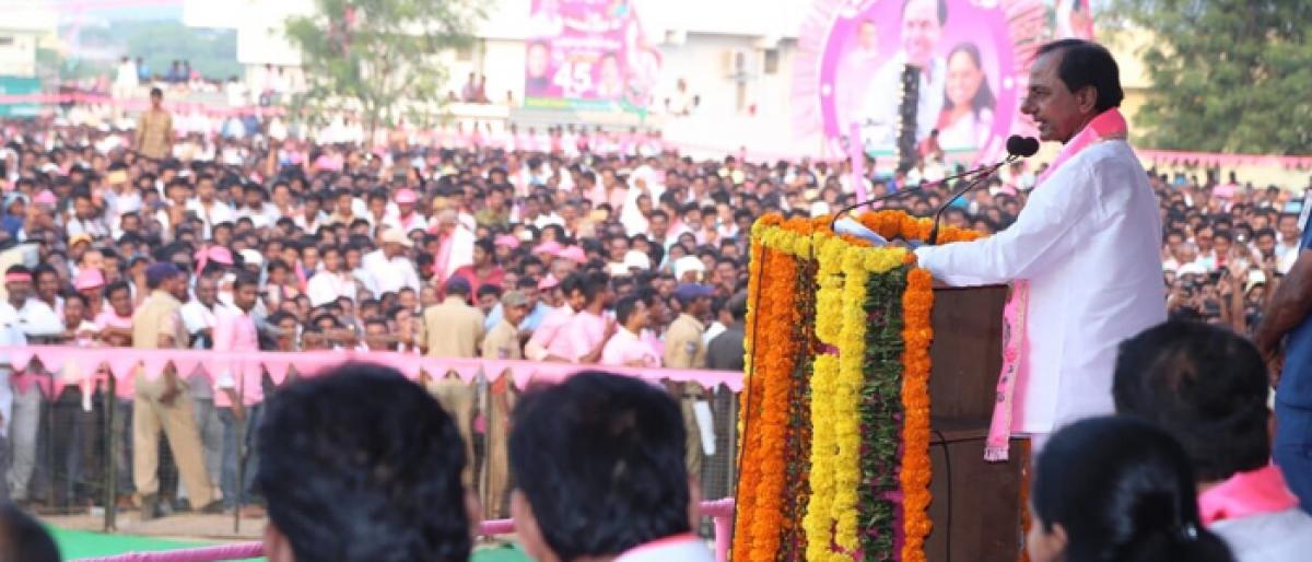 KCR to unveil bouquet of new schemes