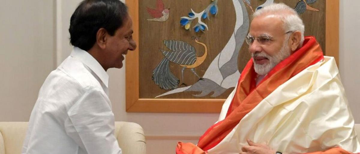 KCR seeks 20K-cr assistance for Kaleswaram project