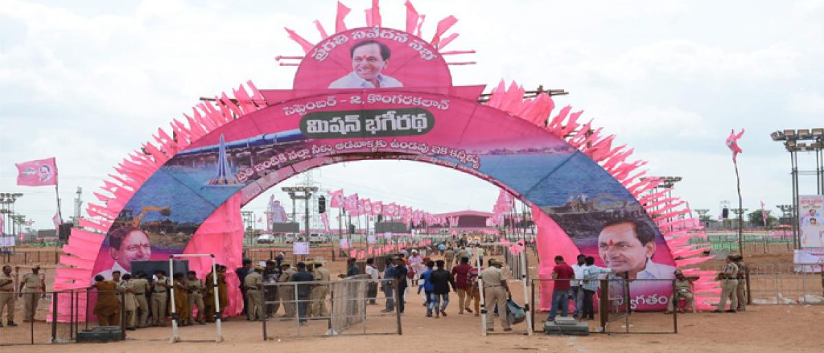 Early polls, PRC to top TRS cabinet meet