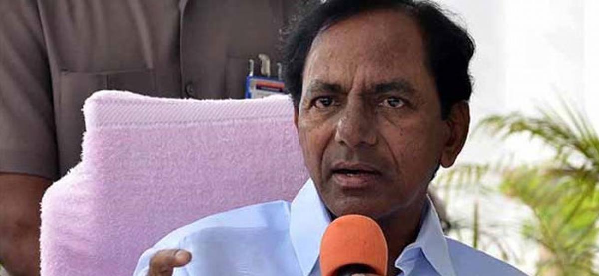 CM KCR greets people on Vijaya Dasami