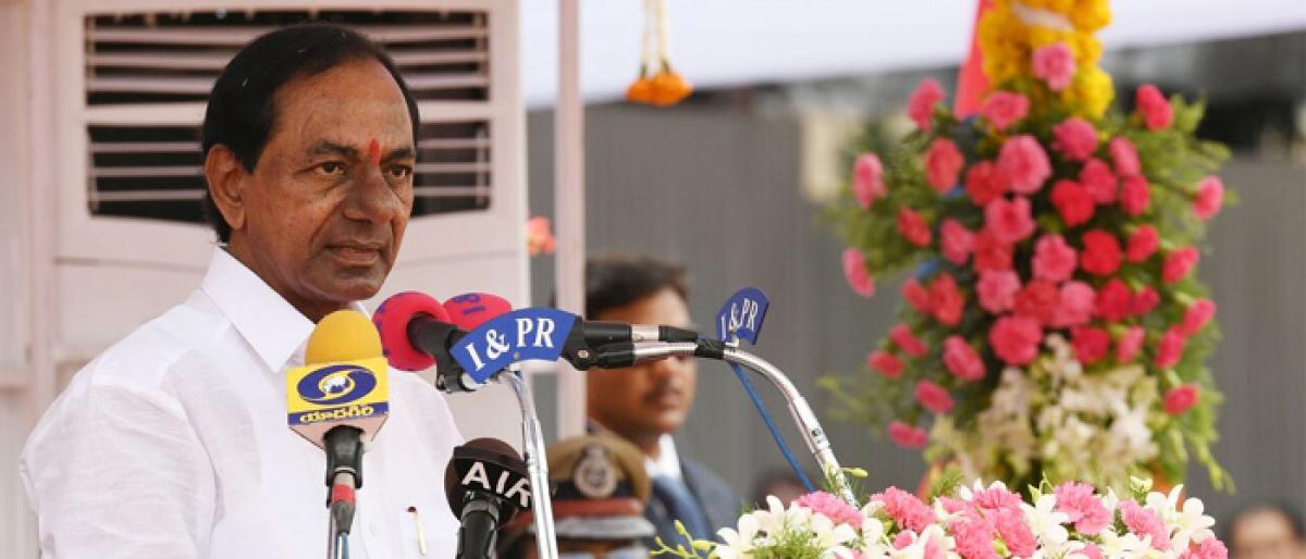 Telangana leads India, says KCR