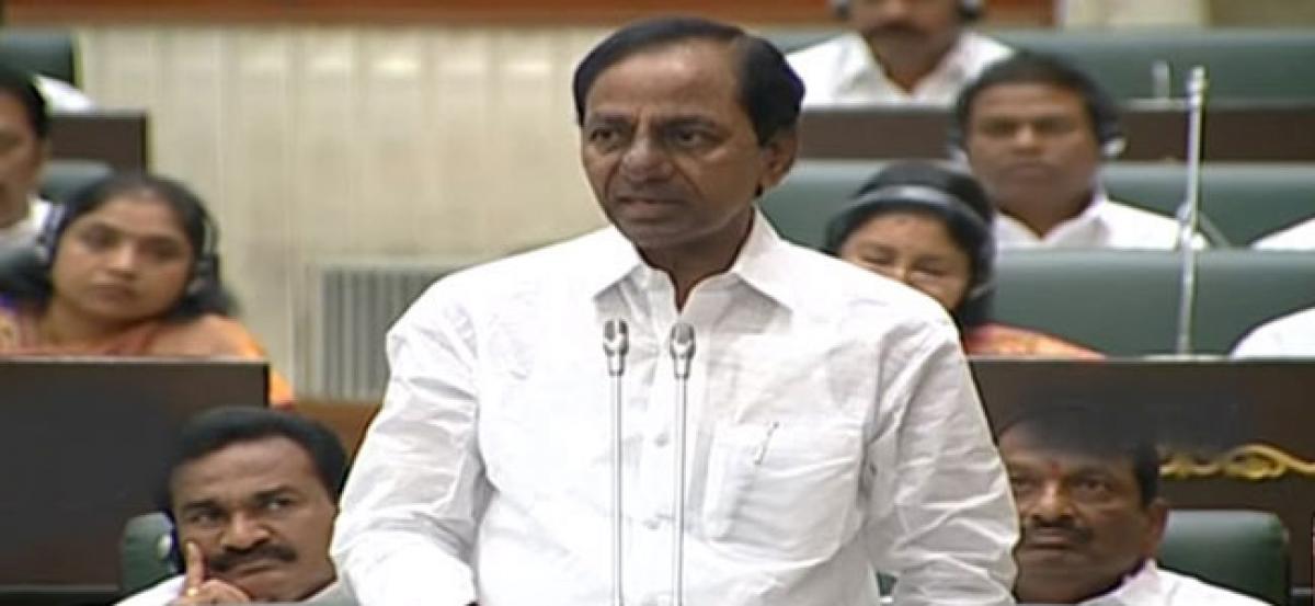 KCR flays Congress for spreading rumours regarding his health