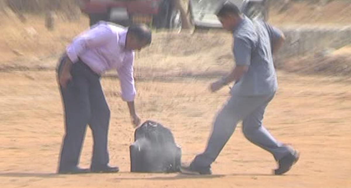 After smoke in Helicopter, bomb scare grips KCR’s visit to Adilabad