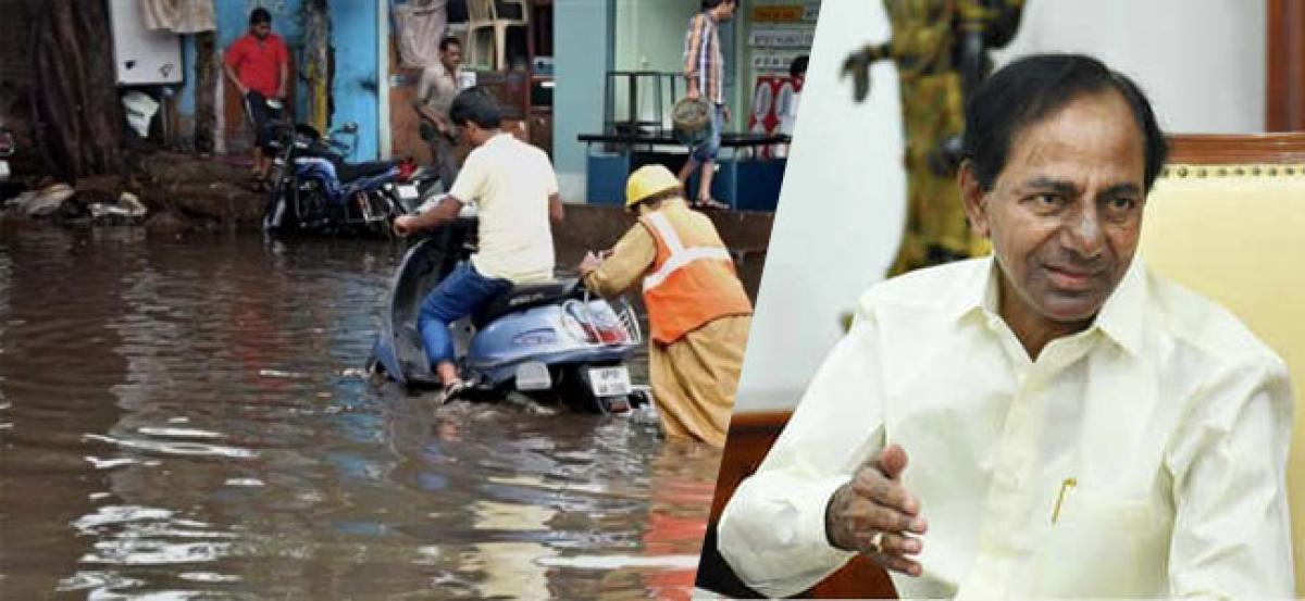 Heavy rains expected in Telangana; KCR asks officials to be on the alert