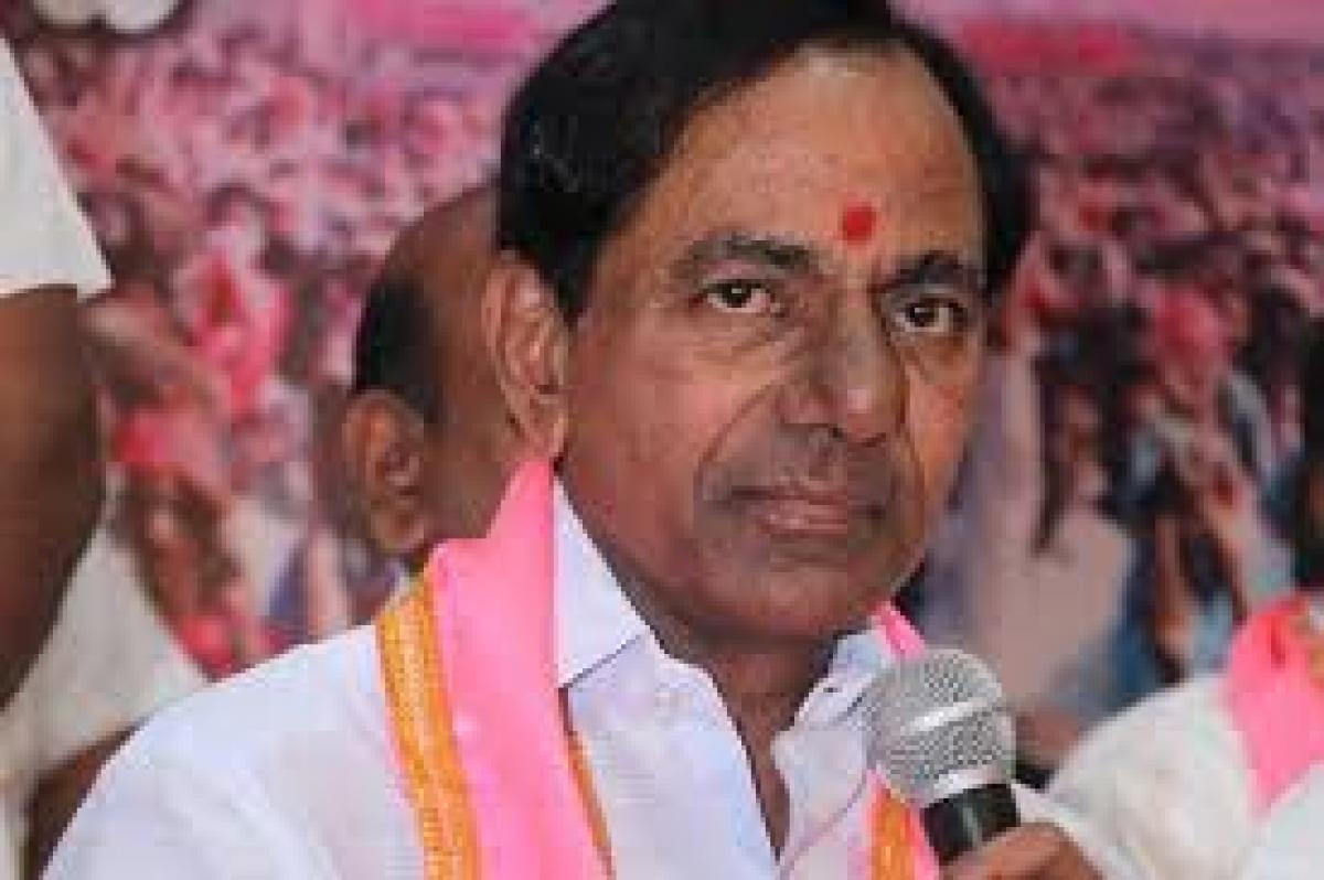 KCR lays foundation stone for the development works in Medchal