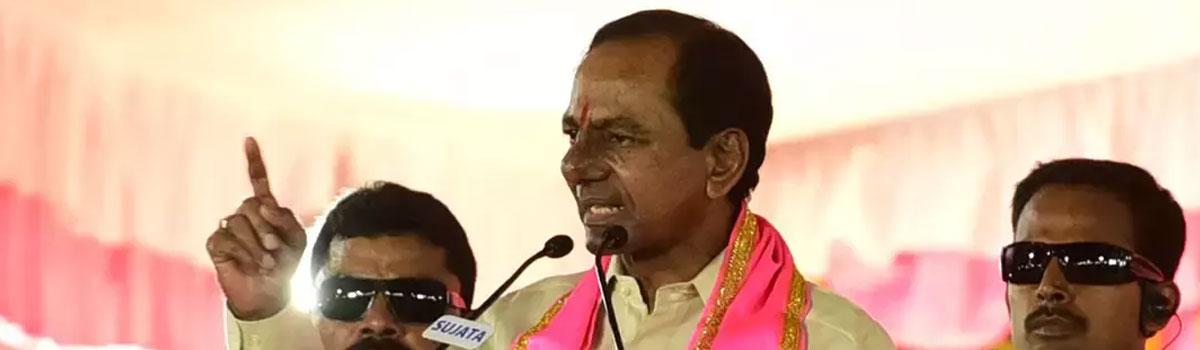 KCR to hold public meeting in Hyderabad on Sunday