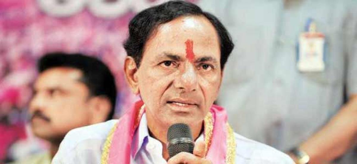 KCR to file nomination this afternoon