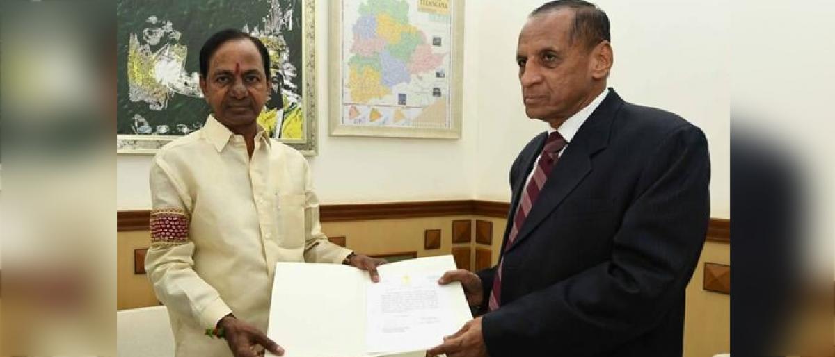 KCR dissolves Assembly