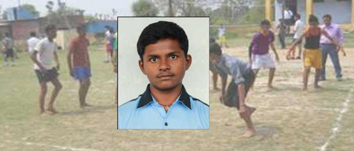 KHS student to play in Zonal Level Kabaddi