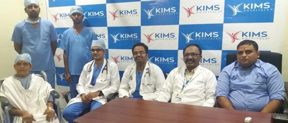 Rare cardiac surgery performed at KIMS Ongole