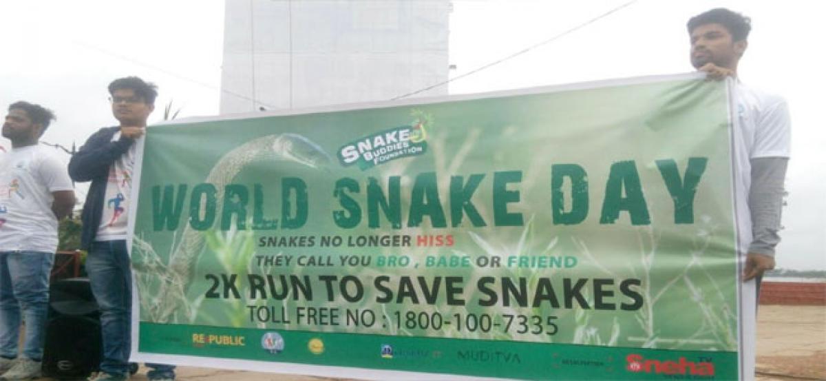 2K Run to mark World Snake Day held