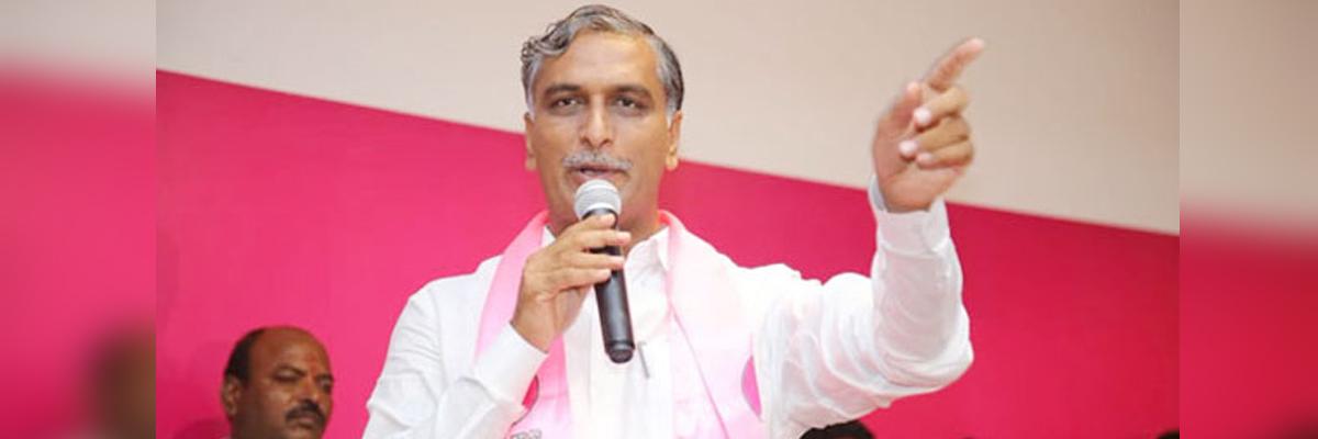 Telangana Assembly Elections 2018 : Congress made Kodandaram a mascot: Harish Rao