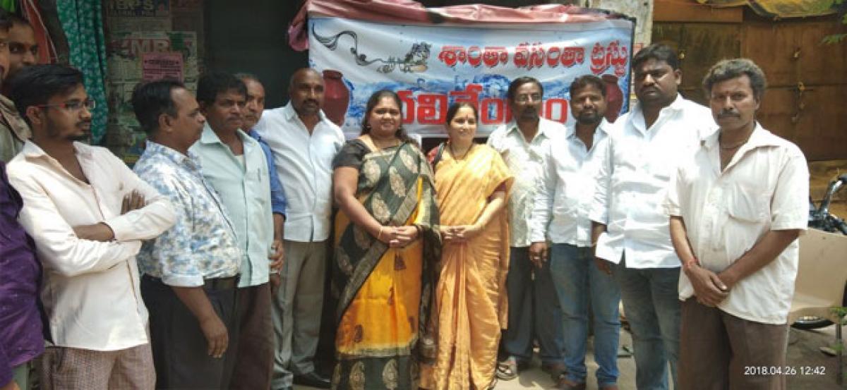 Water kiosk at Koti Maternity Hospital