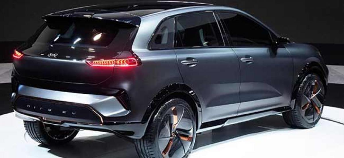 Kia Niro EV Concept Showcased At CES 2018