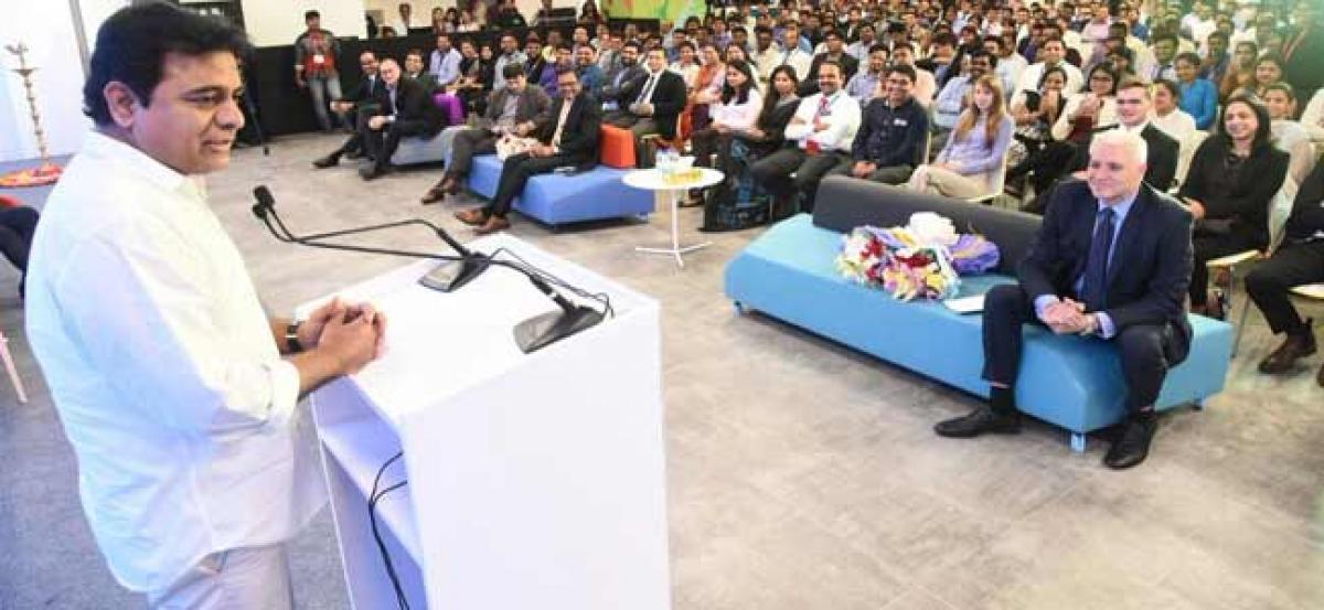 Hyderabad is among fastest growing cities: KTR