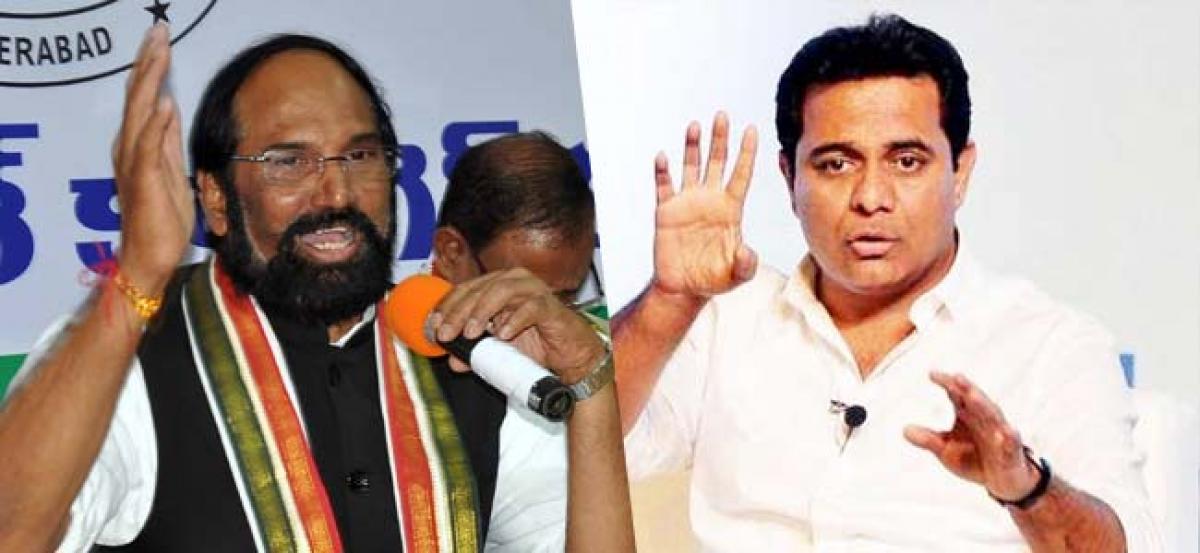 I am not  like Pappu: KTR to Uttam Kumar