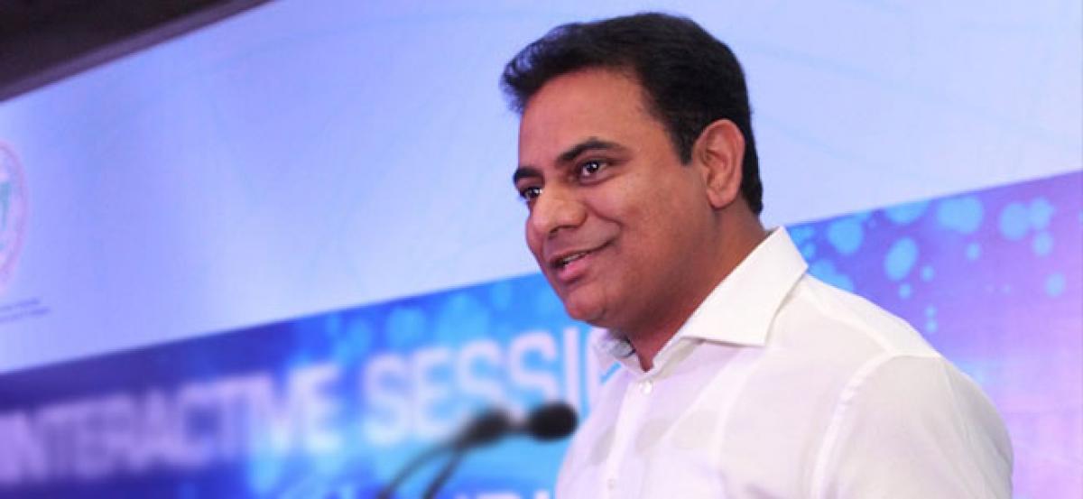 KTR seeks Central funds for Telanganas pending projects