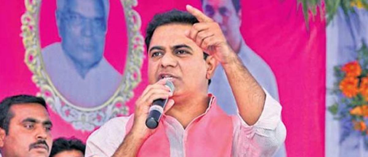 KTR to address public meeting in Kalwakurthy today