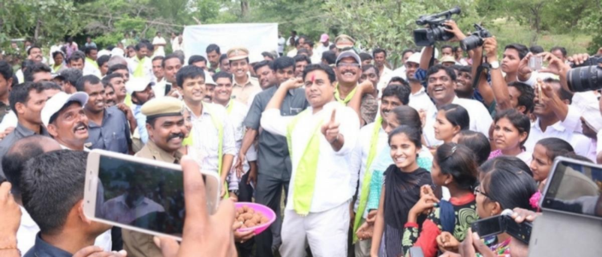 15-cr works to develop Veernapally mandal: KTR