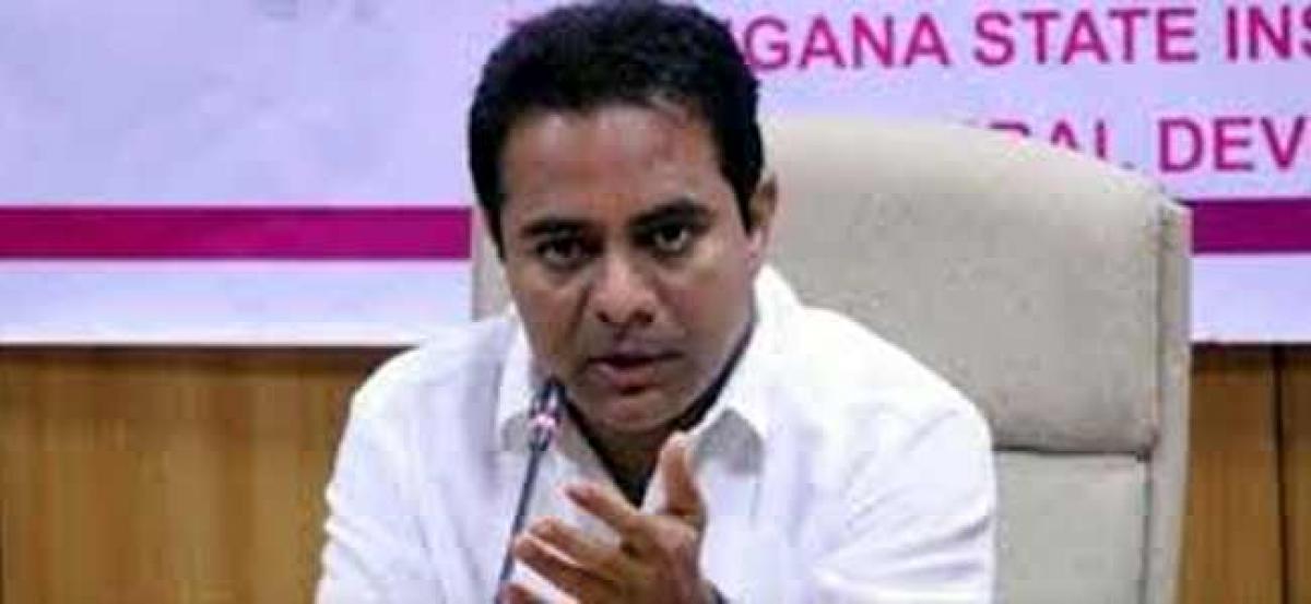 KTR condemns TJACs meeting of jobless youth