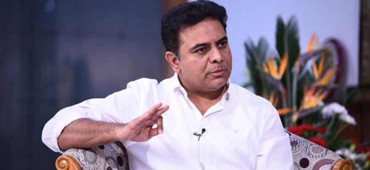 KTR comes to aid Helping Hand Humanity