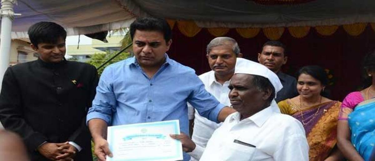 Public support is our greatest strength, says KTR