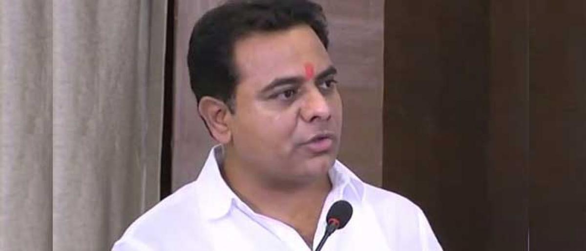 KTR slams Congress for cheap politics