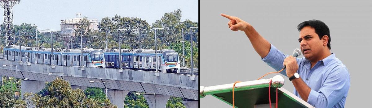 Hyderabad metro line to be extended to Shamshabad airport: KTR