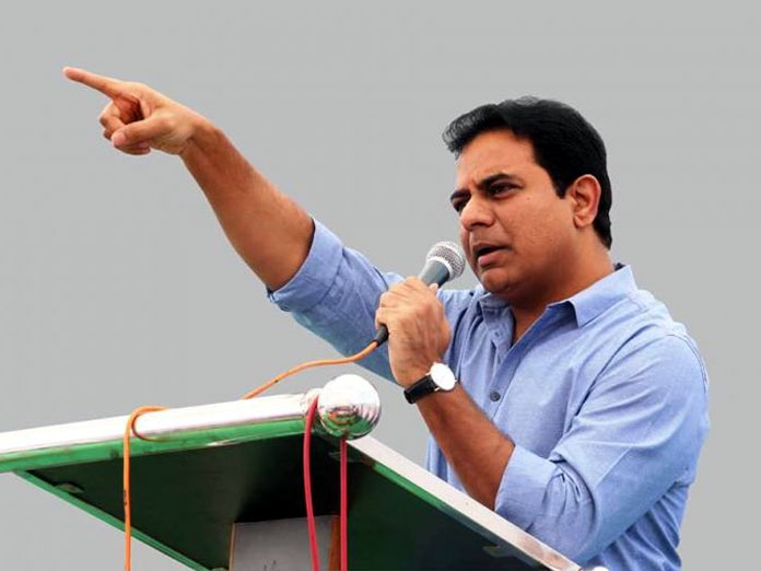 KTR accuses BJP Govt of neglecting Telangana