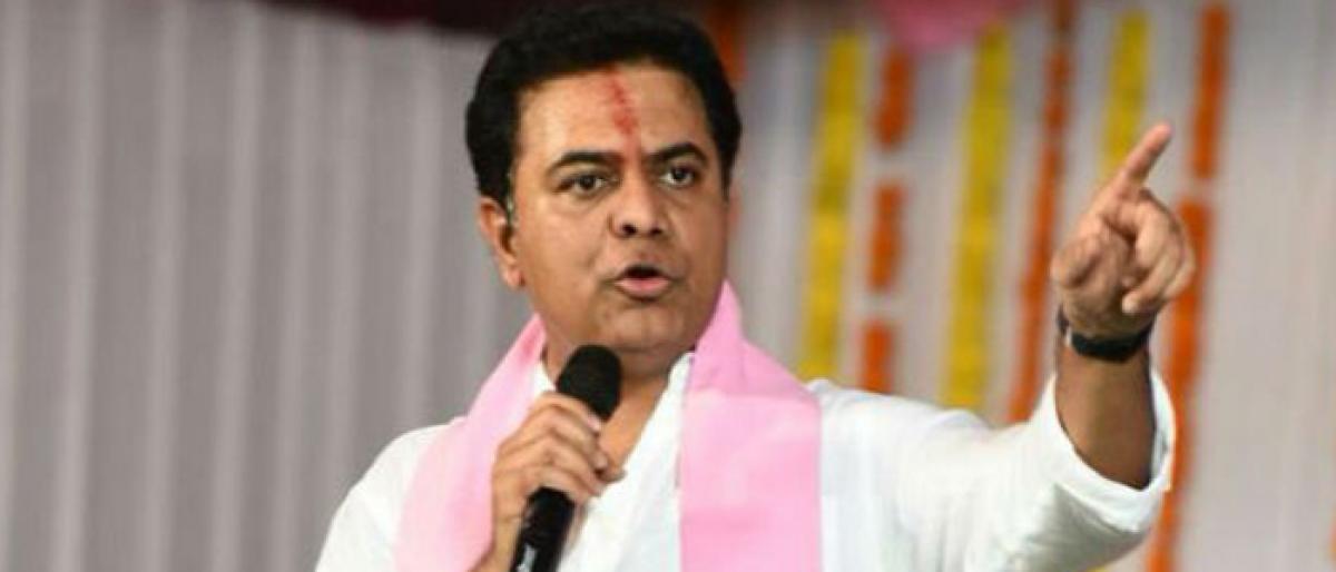 KTR fitting reply to Rahul Gandhi allegations over TRS rule