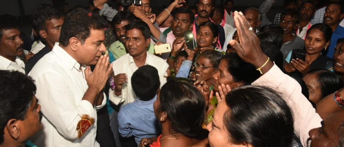 TDP trying to derail development: KTR