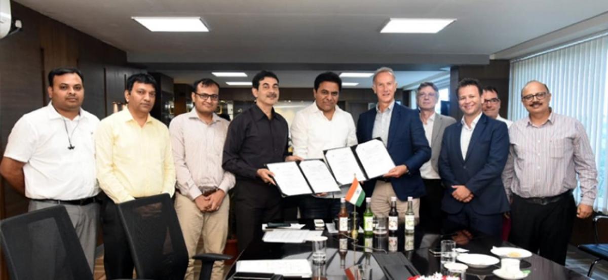 Renowned French company Georges Monin SAS to set up a unit in Telangana