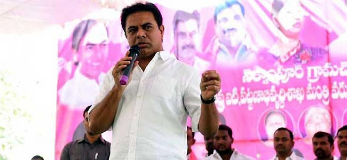 KTR launches lakes development programme