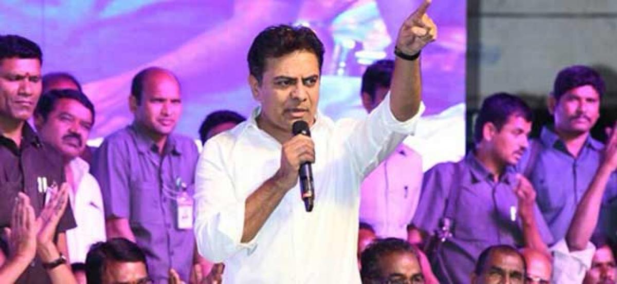 Even a child can predict TRS victory in next polls: KTR