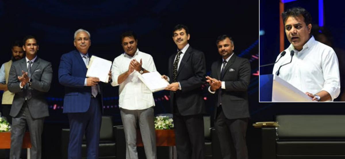 KTR inaugurates international Blockchain Congress