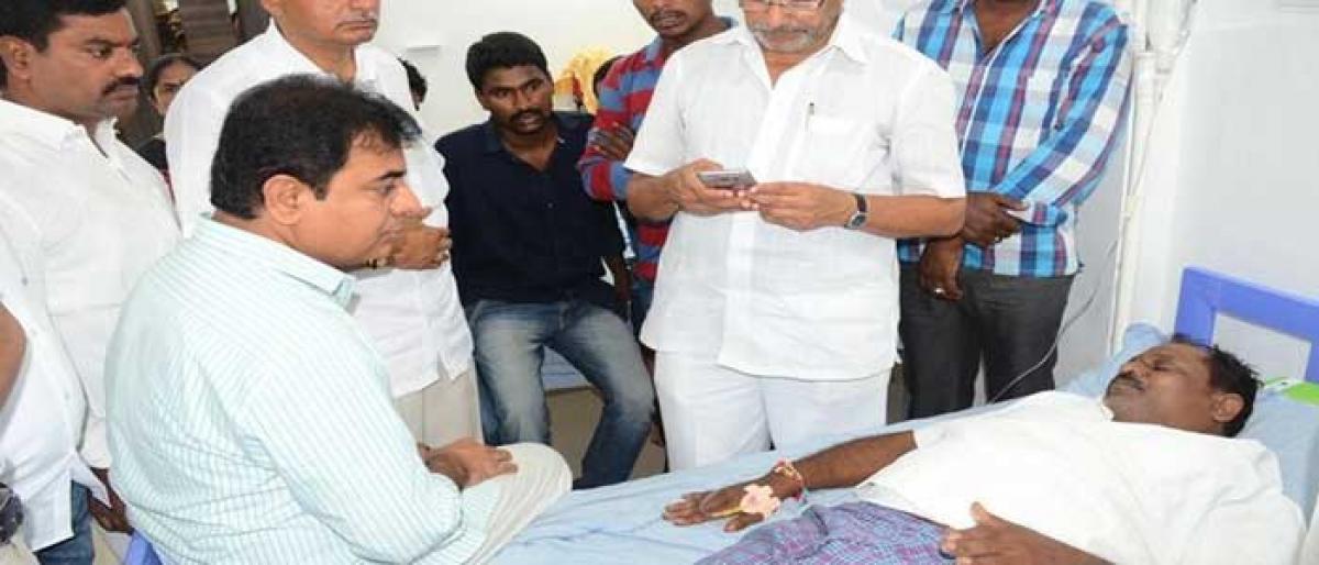 Congress giving political colour to Nerella incident: KTR