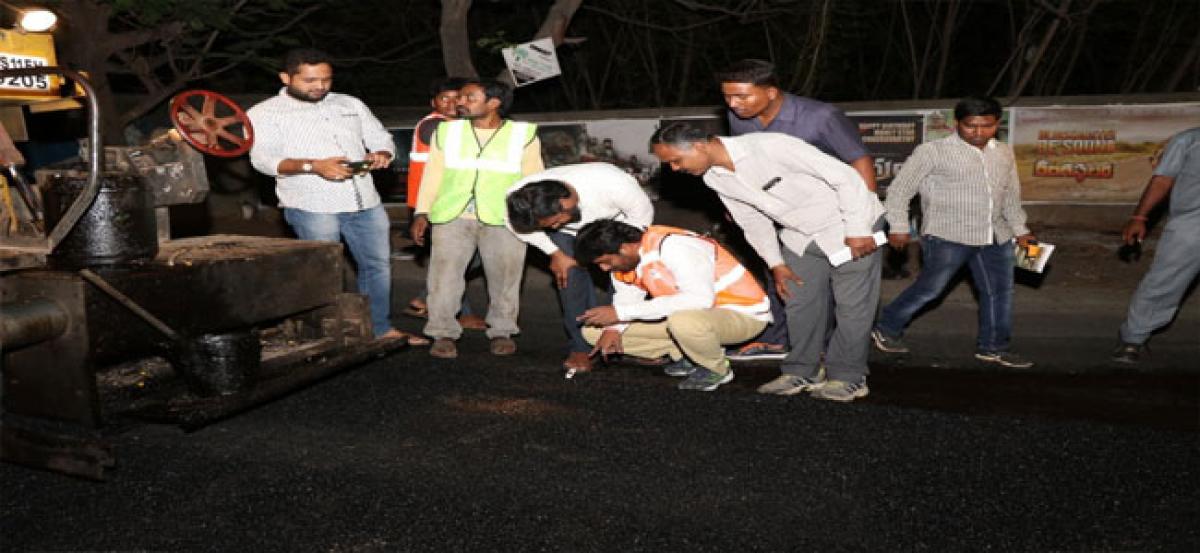 KTR lauds Deputy Mayor for late night inspections